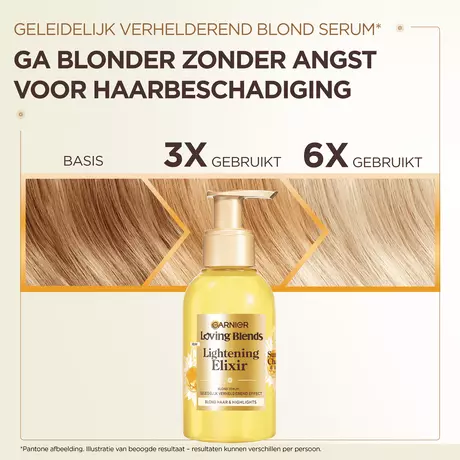 Garnier Loving Blends Sun-Kissed Chamomile & Honing Lightening Elixir 120 ML