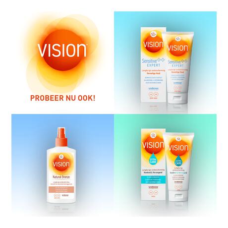 Vision Face Fluid Zonnebrand SPF50+ 50 ML