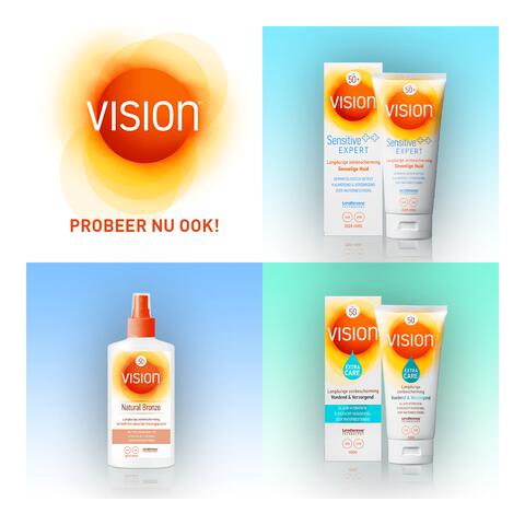 Vision Face Fluid Zonnebrand SPF50+ 50 ML