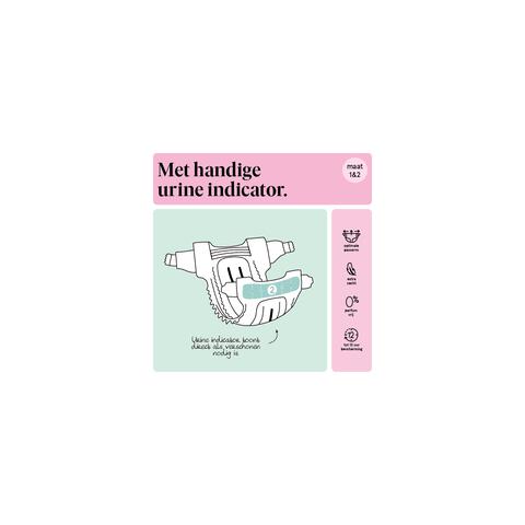 Etos Luiers Newborn Maat 1 2-5 kg Mid Pack 48 stuks