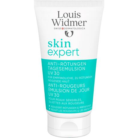 Louis Widmer Skinexpert Anti-Roodheid Dagemulsie UV SPF30 Zonder Parfum 50 ML
