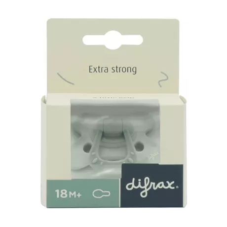 Difrax Fopspeen Natural 18M+ Green Jade