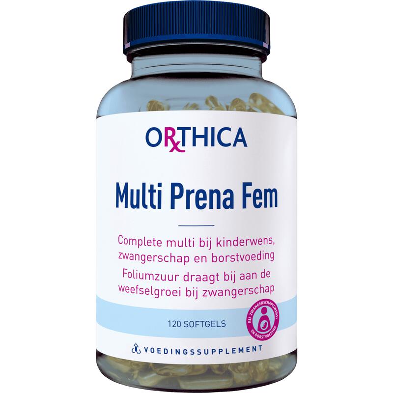 Orthica Multi Prena Fem Pot Softgels 120 stuks