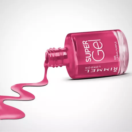 Rimmel London SuperGel Nagellak 025 Urban Purple 8 ML