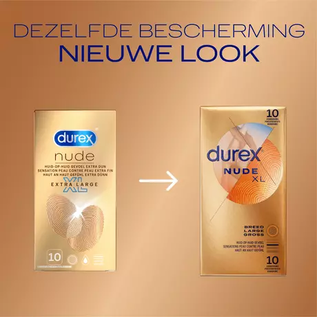 Durex Nude XL Condooms 10 stuks