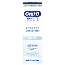 Oral-B 3D White Advanced Express Whitening Fresh Glow Tandpasta - 75ML