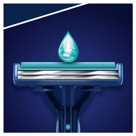 Gillette Blue2 Slalom Wegwerpmesjes 10 Stuks