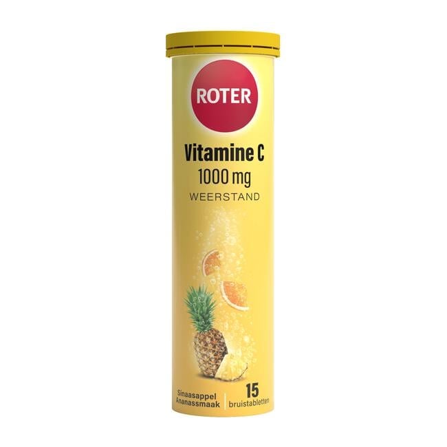 Roter Vitamine C 1000mg Sinaasappel Bruistabletten 15 stuks