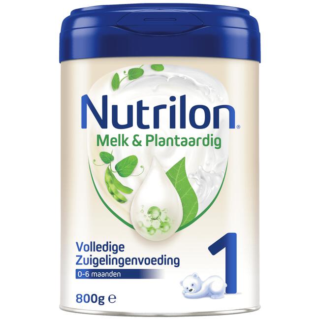 Nutrilon Melk & Plantaardig 1 Zuigelingenvoeding 0-6 Maanden 800 GR