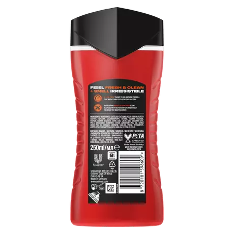 AXE Sunset Fresh 3-in-1 Douchegel 250 ML&nbsp;