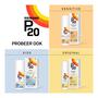 P20 Sensitive Face Zonnebrandcrème SPF50+