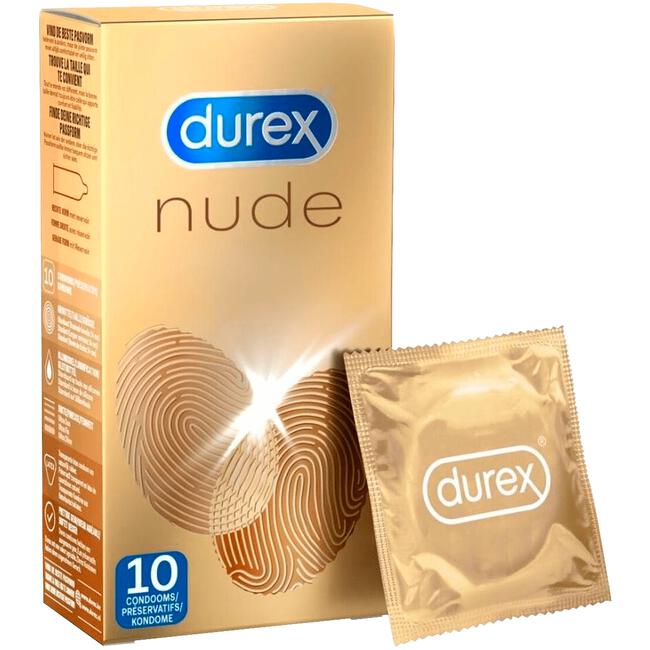 Durex  Condooms Nude 4x10