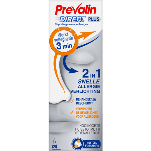 Prevalin Direct Plus Hooikoorts Neusspray 20 ML