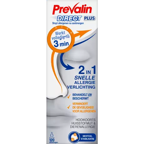 Prevalin Direct Plus Hooikoorts Neusspray 20 ML