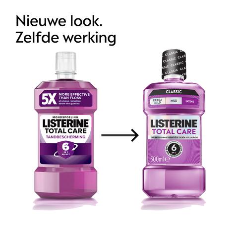 Listerine® Total Care Tandbescherming Mondwater 500 ML