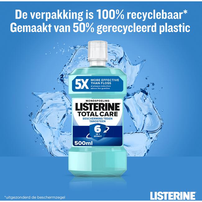 Listerine® Total Care Tartar Protection Mondspoeling 500 ML
