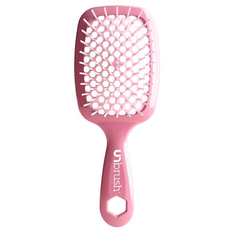 UNbrush Detangling Hair Brush Pastel Rose 1 stuk