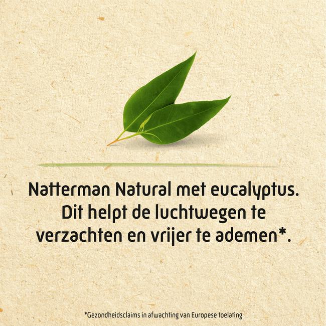 Natterman Natural Eucalyptus, Tijm en Honingsiroop 150 ML
