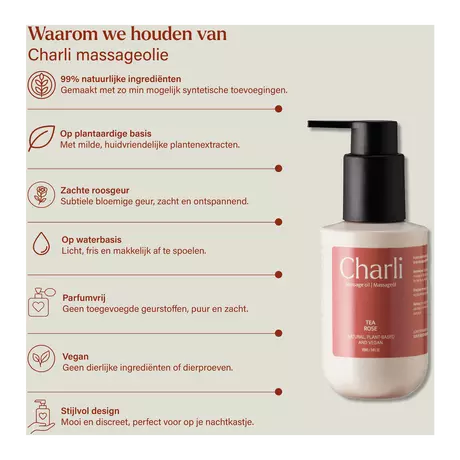 Charli Massageolie Theeroos 100 ML