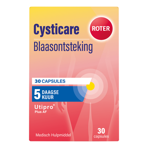 Roter Cysticare Utipro Plus AF Capsules 30 stuks
