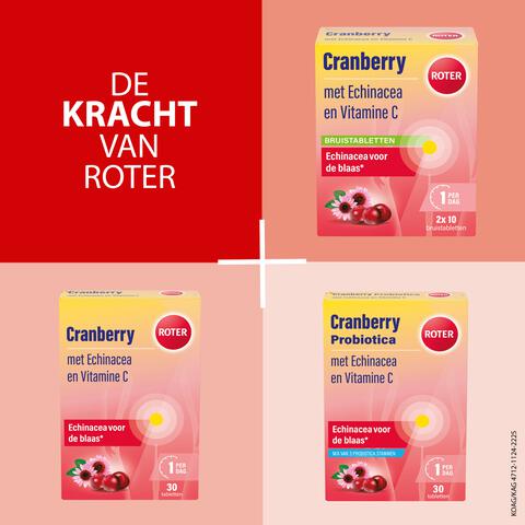 Roter Cranberry Bruis 20 stuks
