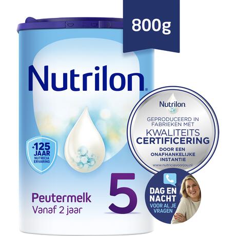 Nutrilon 5 Peutermelk Vanaf 2 Jaar 800 gram