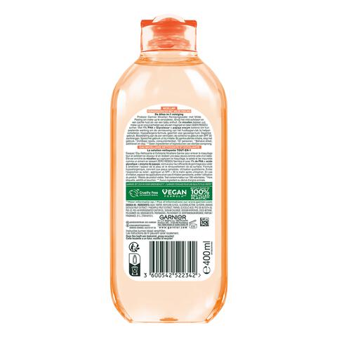 Garnier SkinActive Micellair Reinigingswater Milde Peeling Alles-in-1 400 ML