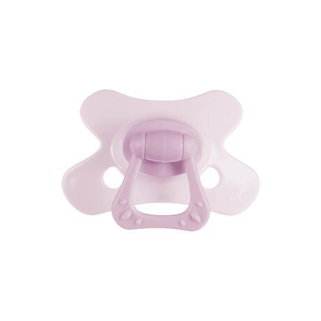 Difrax Fopspeen Natural 12 Maanden Lichtroze BPA-vrij