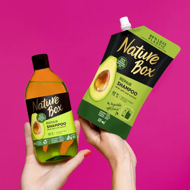 Nature Box Avocado Repair Shampoo 385 ML