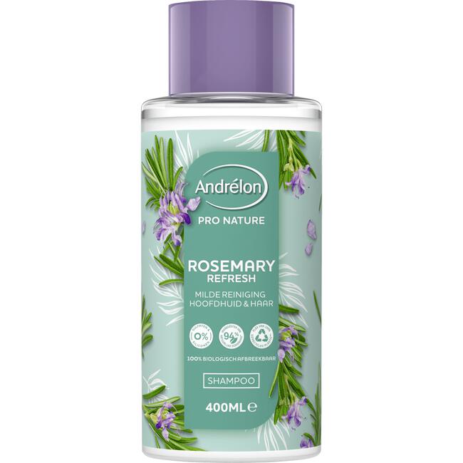 Andrélon Pro Nature Rosemary Refresh Shampoo 400 ML