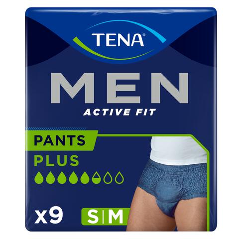 TENA Men Active Fit Incontinentiebroekjes S/M 9 stuks