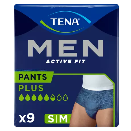 TENA Men Active Fit Incontinentiebroekjes S/M 9 stuks