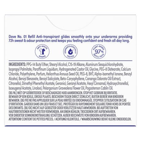 Dove Original Antiperspirant Deodorant Refill 35 ML
