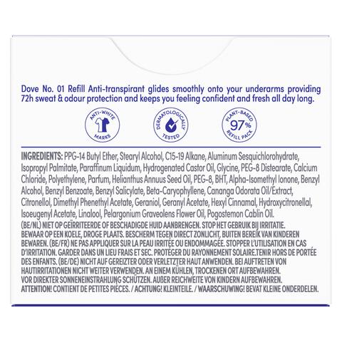 Dove Original Antiperspirant Deodorant Refill 35 ML