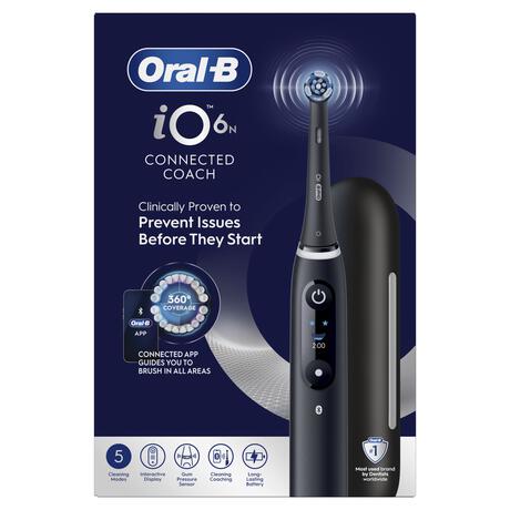 Oral-B iO 6N Zwart Elektrische Tandenborstel