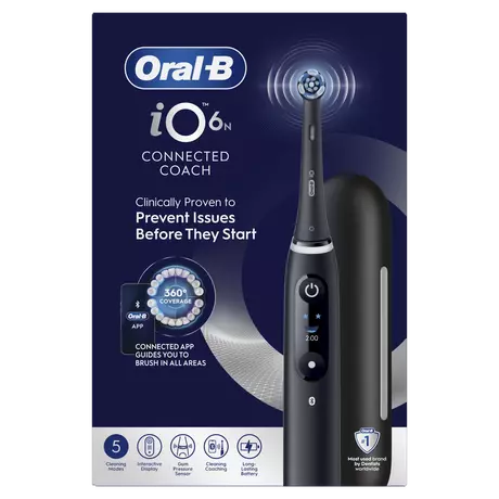 Oral-B iO 6N Zwart Elektrische Tandenborstel