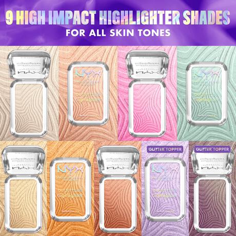 NYX Professional Makeup Buttermelt Highlighter 40 NO 1 BUTTA