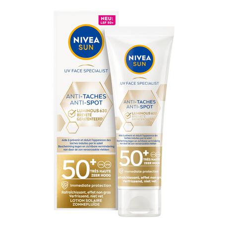 NIVEA SUN UV Face Luminous630 Anti-Spot Fluïde Zonnebrand SPF 50+ 40ML