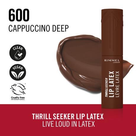 Rimmel Thrill Seeker Lip Latex Cappuccino&nbsp;Deep 600