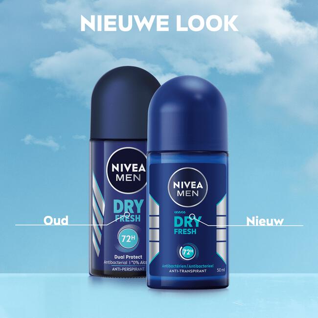 NIVEA MEN Dry Fresh Deodorant Roller 50 ML