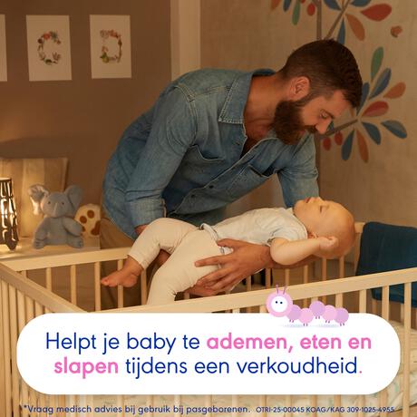 OtriCare Baby Aspirator Neusjesreiniger bij een Verstopte Neus