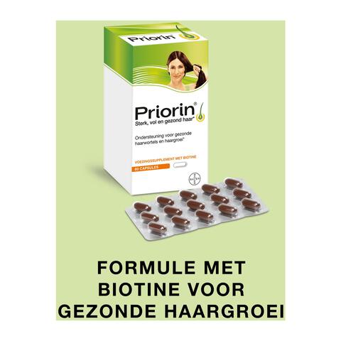 Priorin 60 Capsules Met Biotine Voor Sterk En Vol Haar Van Binnenuit