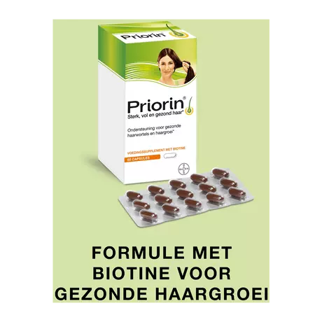 Priorin Biotine Sterk Vol Haar Binnenuit Capsules 60 stuks