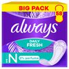 Always Inlegkruisjes Daily Fresh 0% Perfume Normal Big Pack 58 stuks