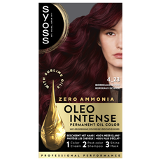 Syoss Oleo Intense Permanente Haarkleuring 4-23 Bordeaux Rood/Bordeaux Intense