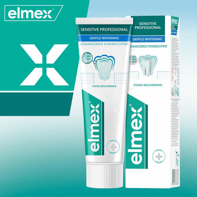 Elmex® Sensitive Professional Gentle Whitening Tandpasta - 75 ML