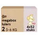 Etos Woezel & Pip Luiers Mini Maat 2 3-6 kg Megabox 208 stuks