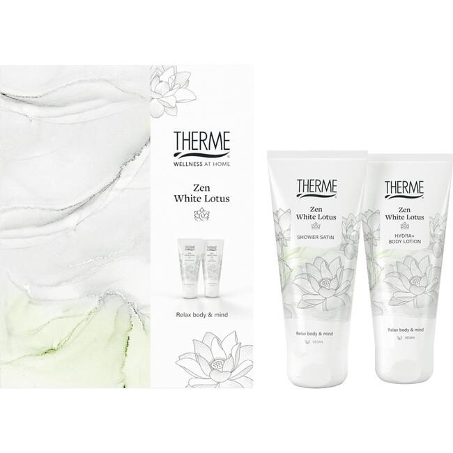 Therme Zen White Lotus Halve Harmonica Body Lotion /Shower Satin Geschenkset