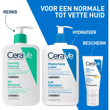 CeraVe Schuimende Reinigingsgel Navulling 473 ML