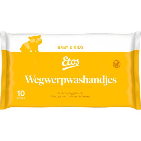 Etos Baby & Kids Wegwerpwashandjes 10 stuks